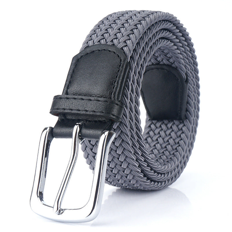 Toile élastique ceinture élastique épingle boucle ceinture toile