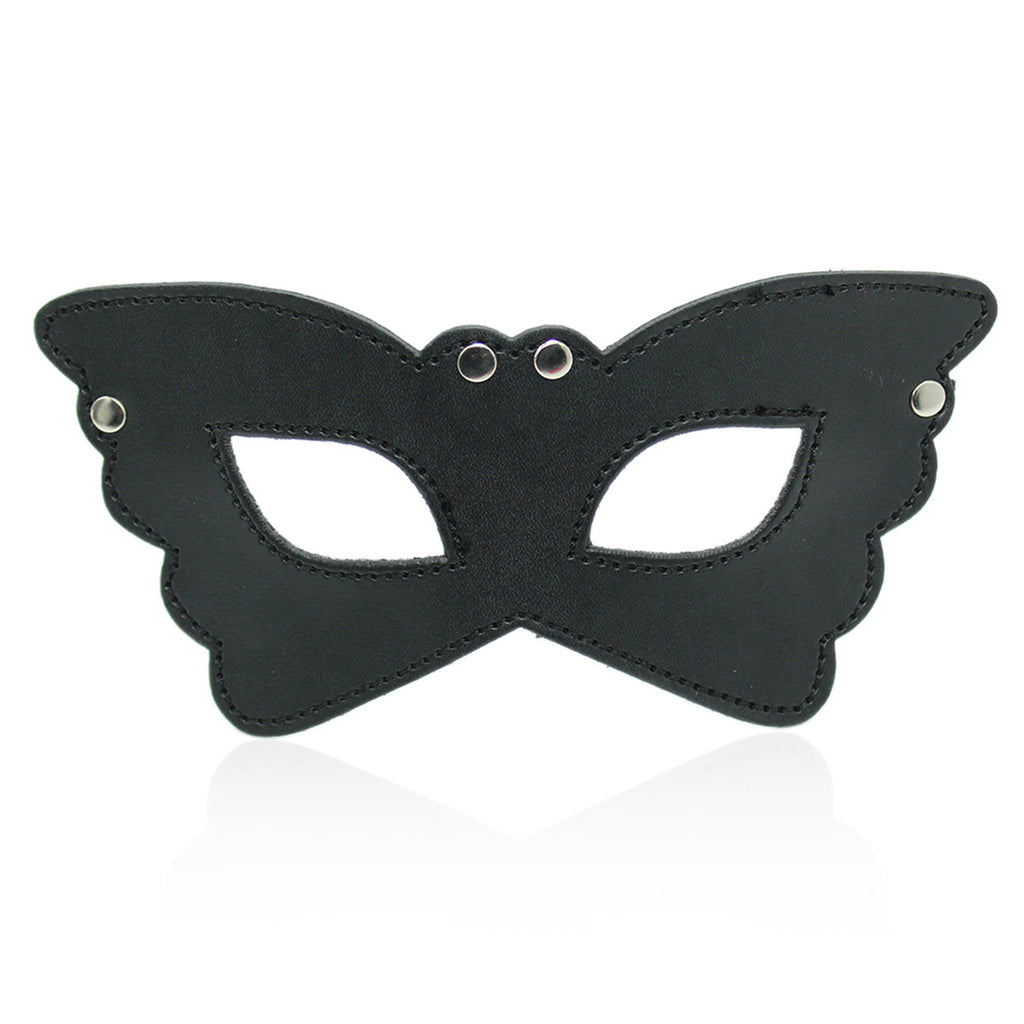 Masque des yeux en cuir de Black Cat