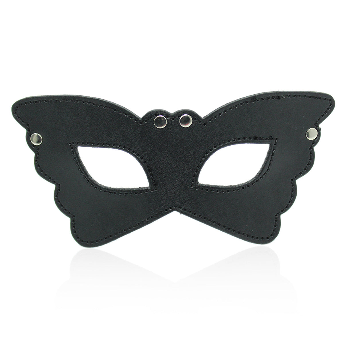Masque des yeux en cuir de Black Cat