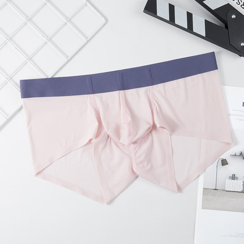 Ice Silk Seamless Men's Summer Sous-vêtements ultra-mince