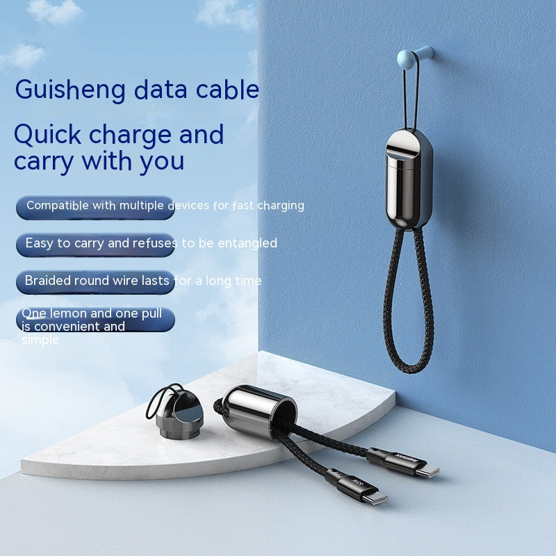 Câble portable PD20W haute puissance Typc de données de charge rapide Super