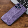 Embossed leather pattern for sensitive phone skin print