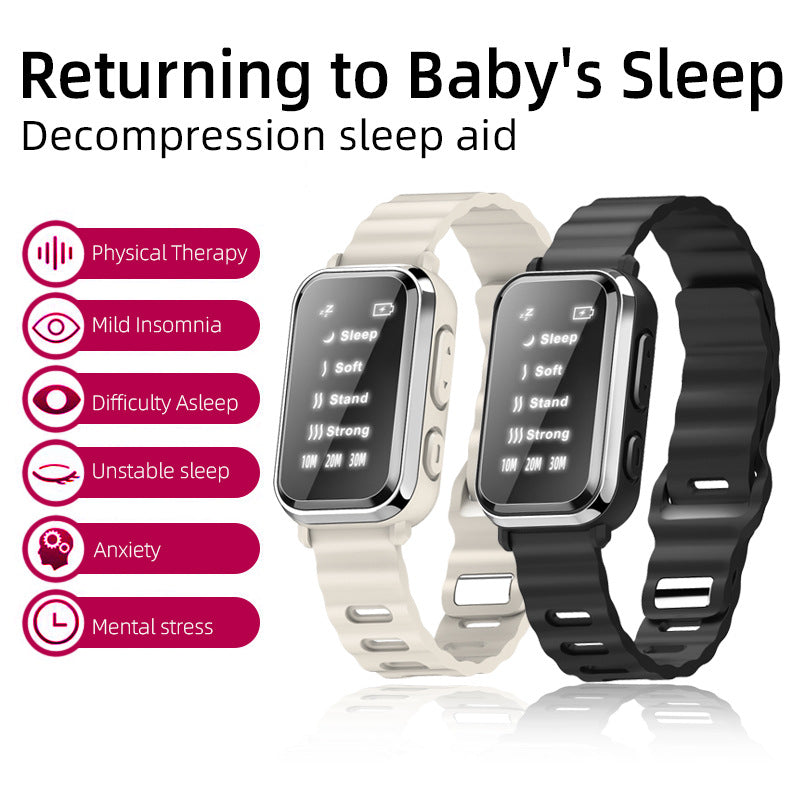 Bracelet d'instrument de couchage intelligent M16 Micro-courant aide au sommeil