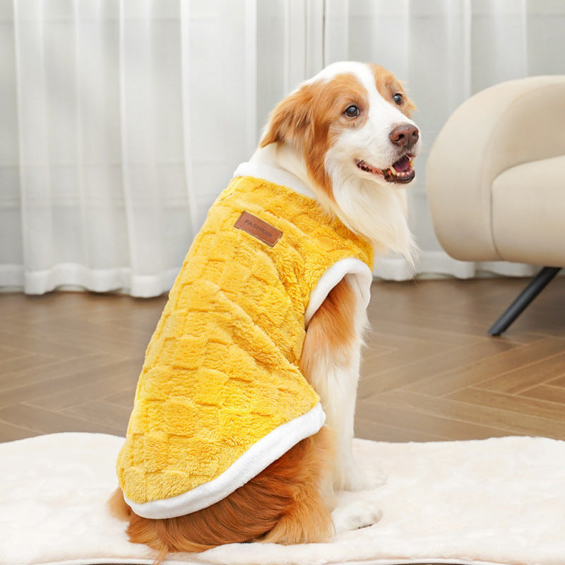 Vêtements de coton d'hiver d'automne pour animaux de compagnie