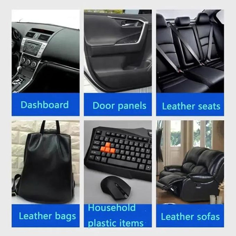 Soins de cuir Pâte de nettoyage Multifonctionnelle Soins de polissage en cuir Crème Effet durable Ca