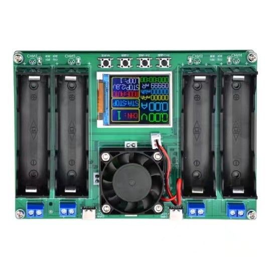 18650 Batterie lithium LCD Capacité d'affichage Testeur de résistance interne