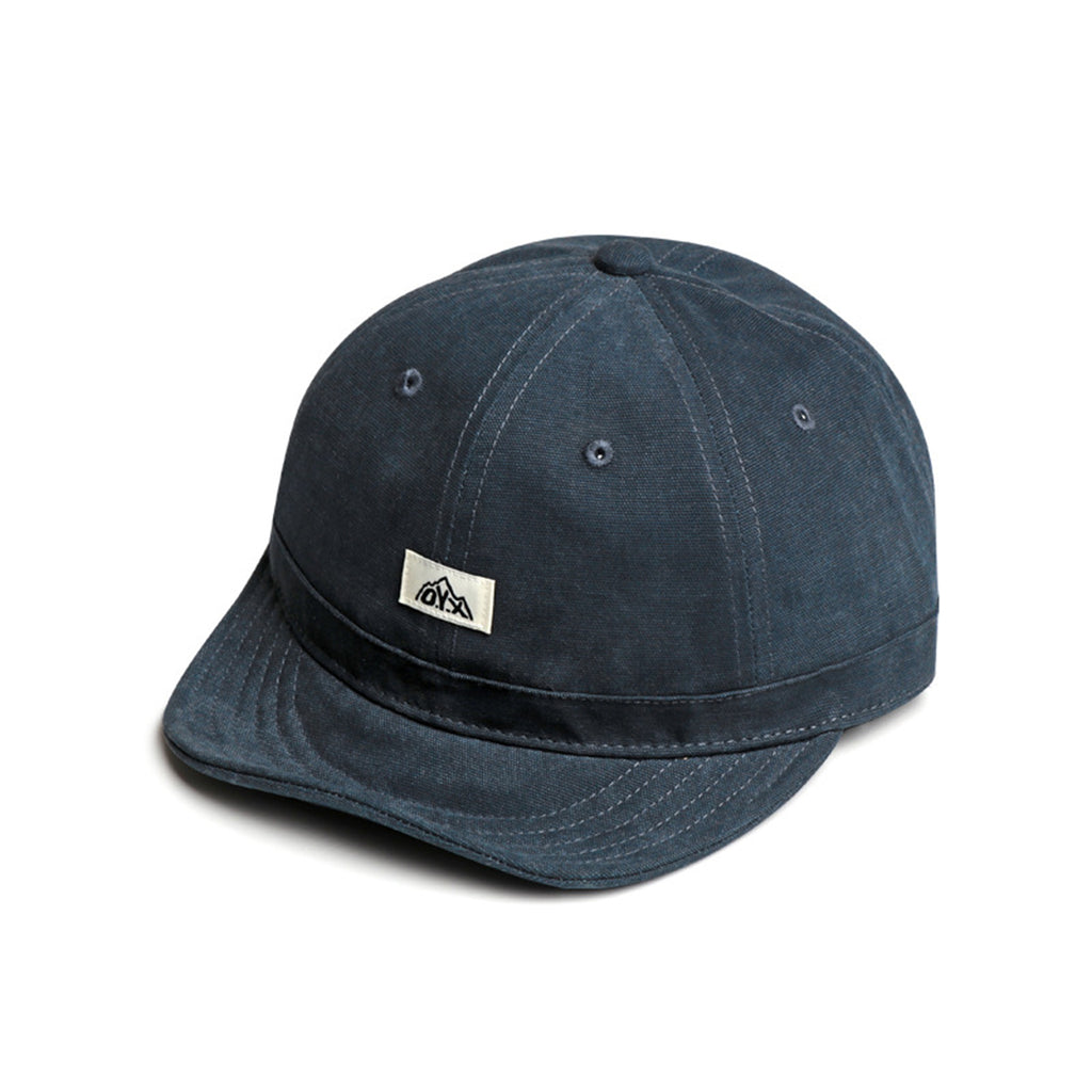 Couleur Solide Homme Rond-top cousu Lettre d'étiquette Brim Casual Style Cap de baseball Suitabl