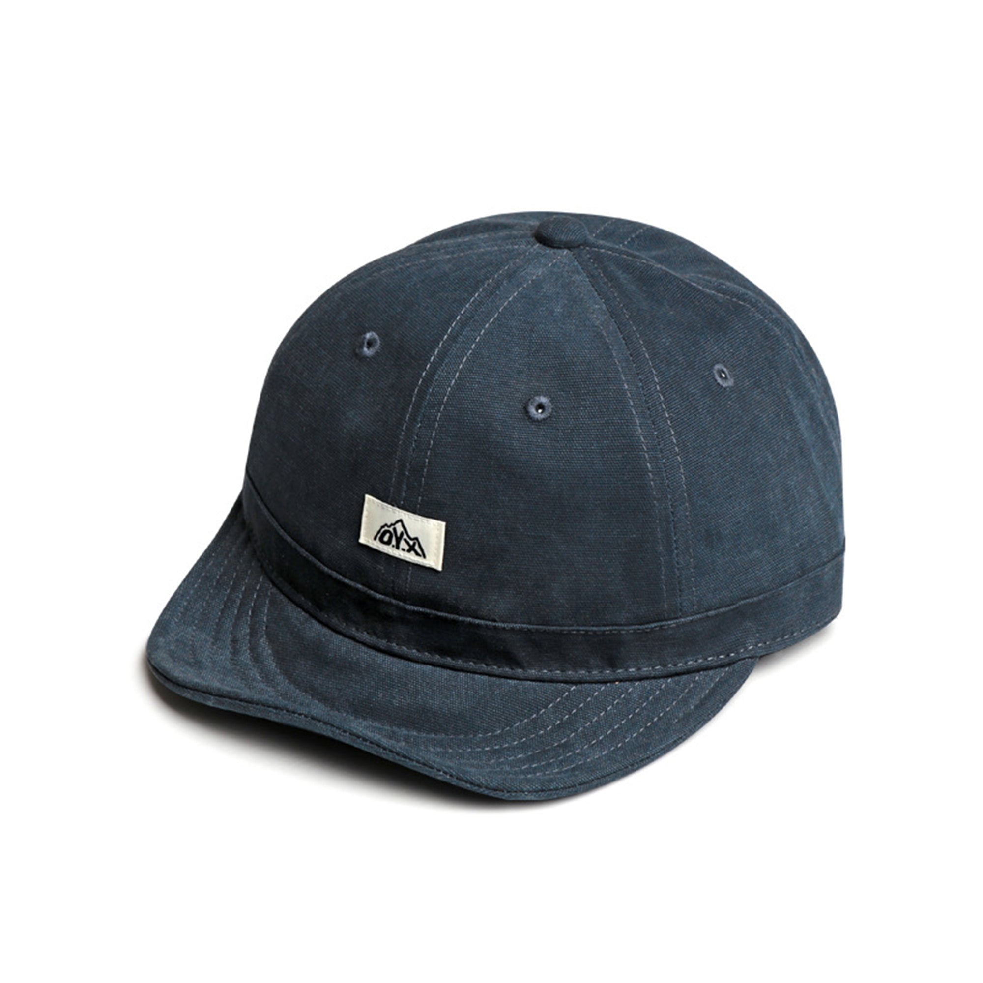 Couleur Solide Homme Rond-top cousu Lettre d'étiquette Brim Casual Style Cap de baseball Suitabl