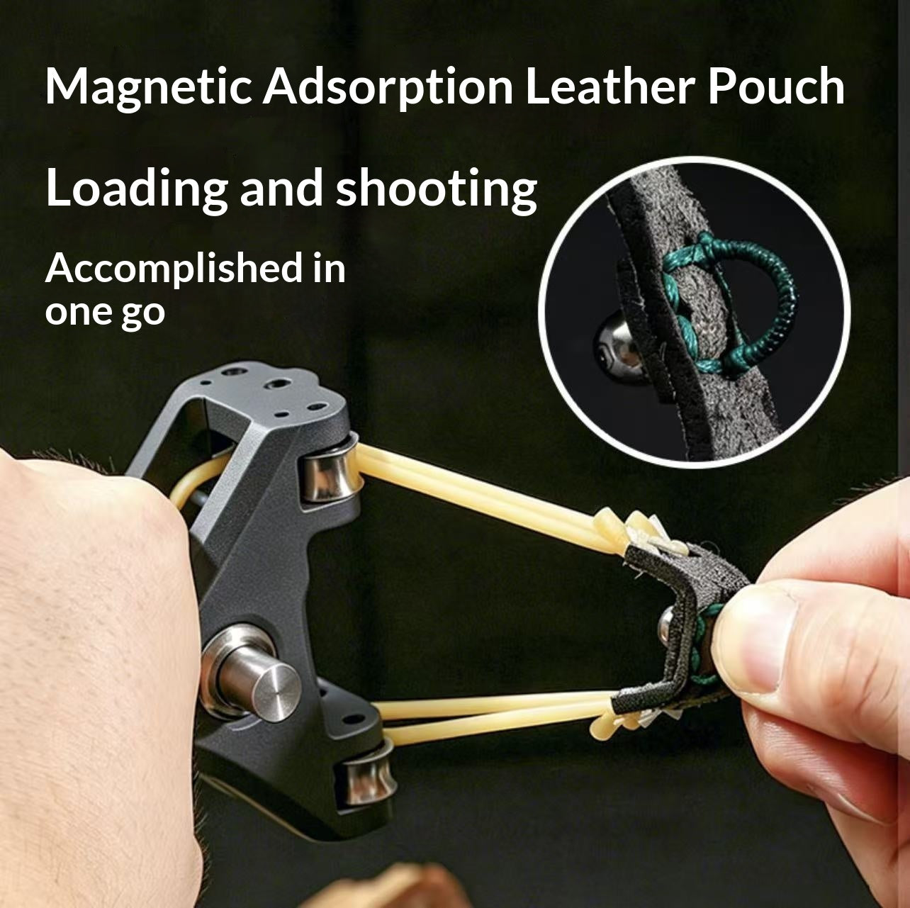 Chargement automatique Balle en acier Rapid Fire Slings Outdoor Shooting Competition Pouley Bow Bra