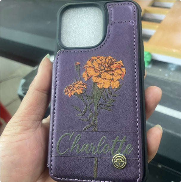 Étui téléphonique en cuir
