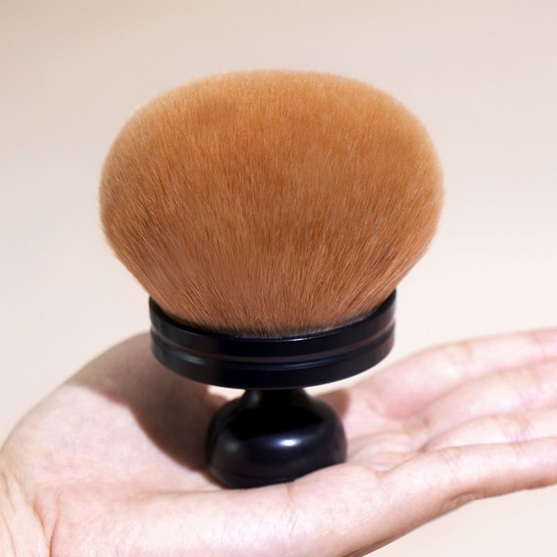 Brosse en poudre pour le corps de cou multifonctionnelle Brosse de maquillage souple surdimensionnée