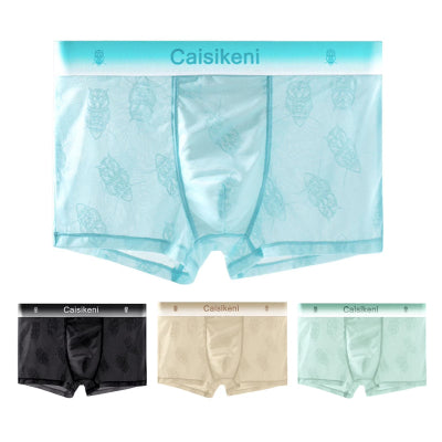 Summer Ice Silk Boxers ultra-mince respirant Mesh