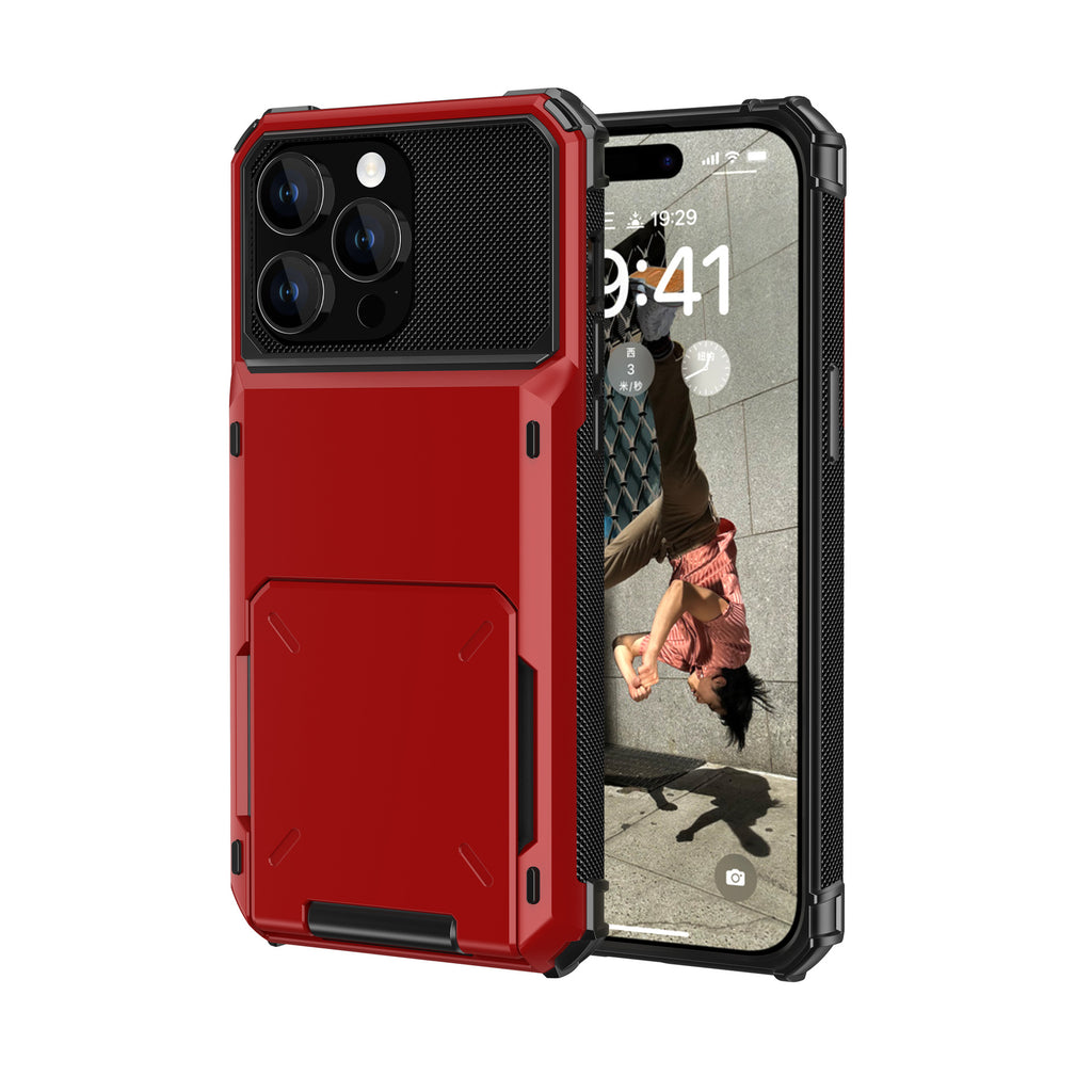 Fashionable Casual Flip Cover Étui de téléphone résistant aux chocs