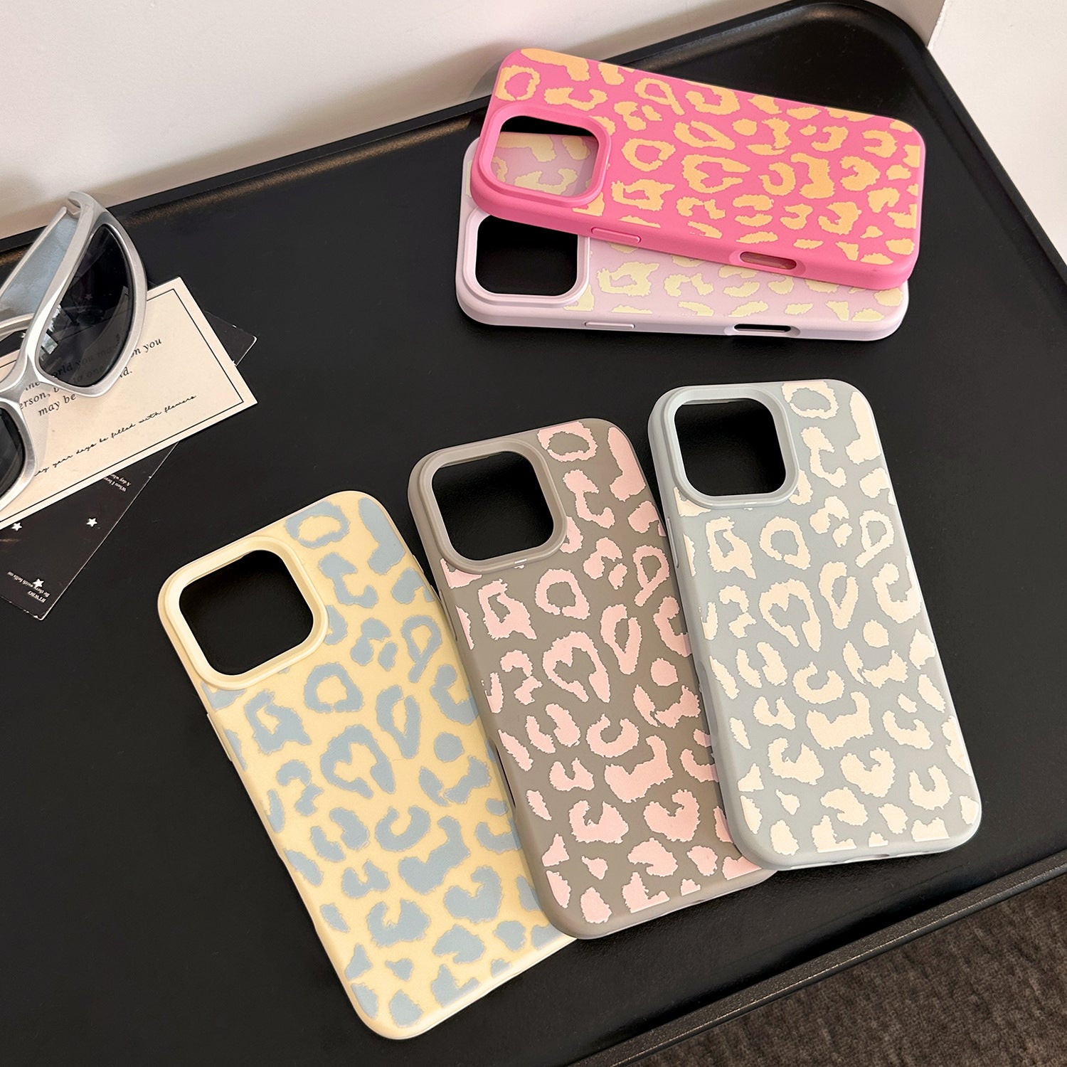Personnalisé Leopard Imprimer Trendy Cool Soft Silicone Phone Case