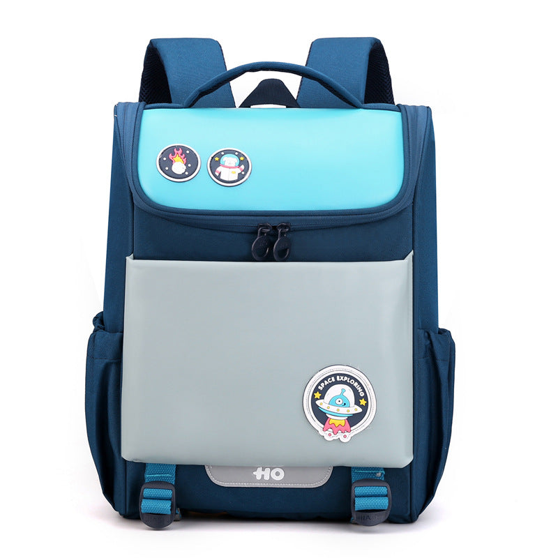 Elèves de l'école primaire Epaule Pad Sac à dos pour enfants Léger Solid Color Primary School
