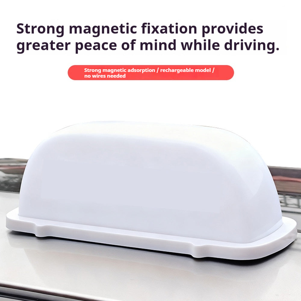 Lumière de taxi magnétique circulaire ultra forte