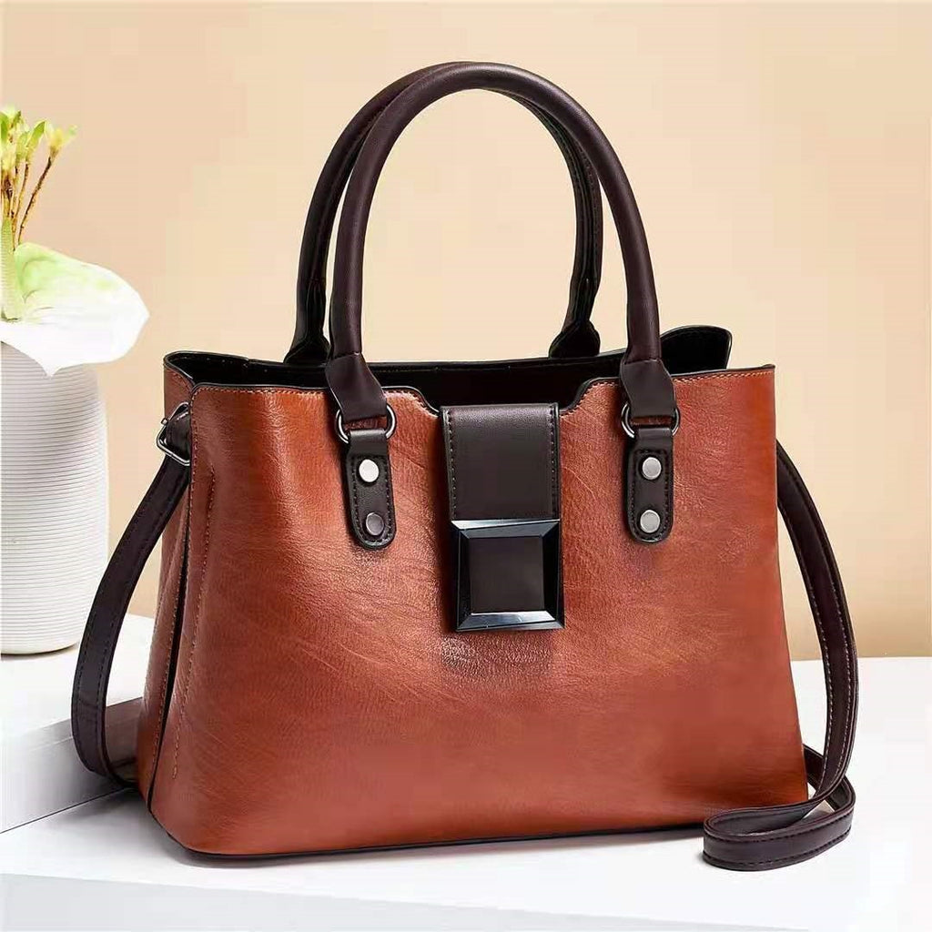Sac croisé en cuir PU multicouche de style coréen