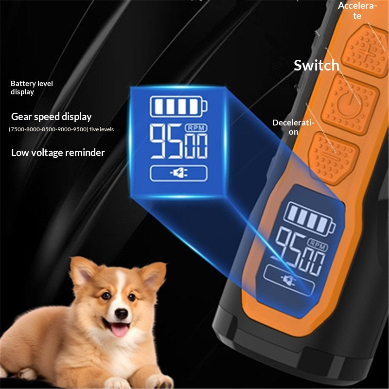 Clipper à ongles pour chat et chien avec charge USB