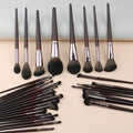 Ensemble de brosses de maquillage en poudre à l'ombre et à l'enrouleur pour animaux haut de gamme