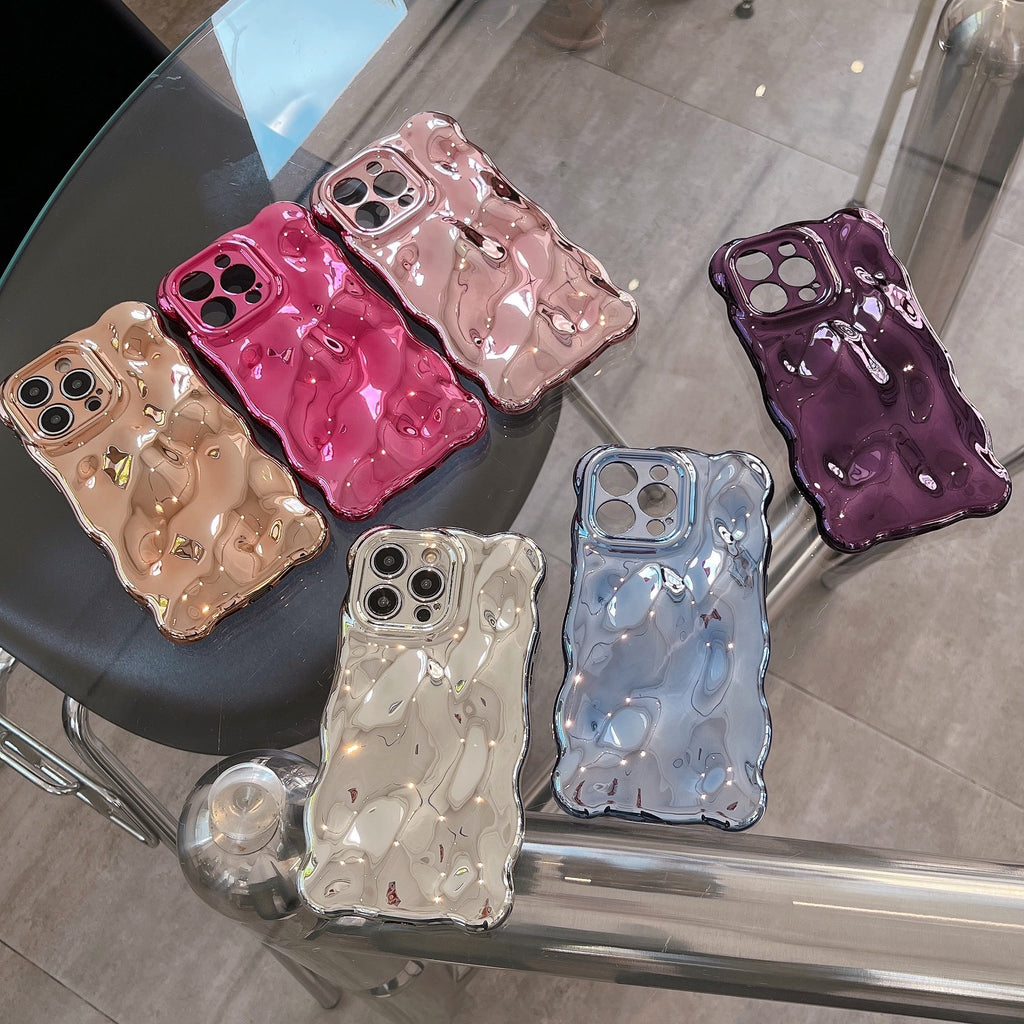 Couleur pure Bubble Shell Electroplating Sens avancé