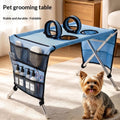 Lit surélevé pour chien démontable, structure en inox