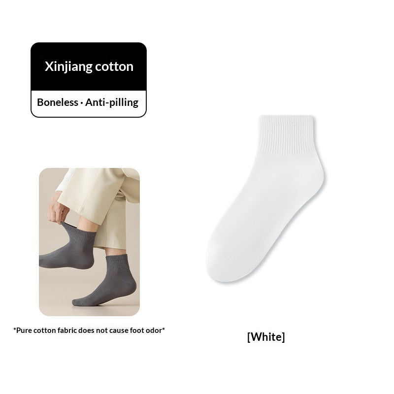 Chaussettes Athletic Mid-Crew Antibactériennes et Odor-résistantes