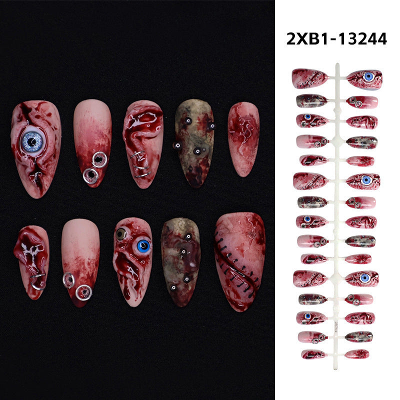 Halloween porter 30 pièces d'amande 3D Stéréo