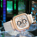 Récompense Montres Sport Quartz Homme Multi-fonctions Montre Silicone