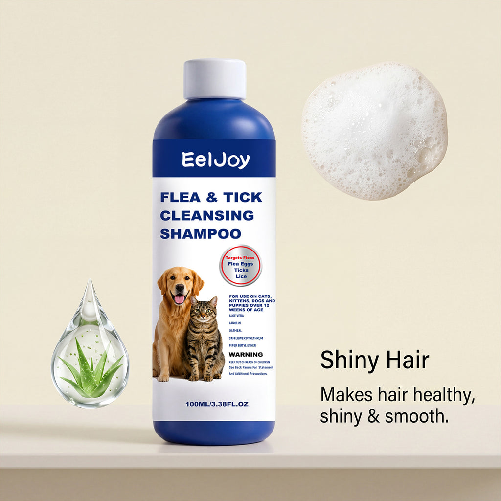 Flea Tick Pet Cleansing Shampoo