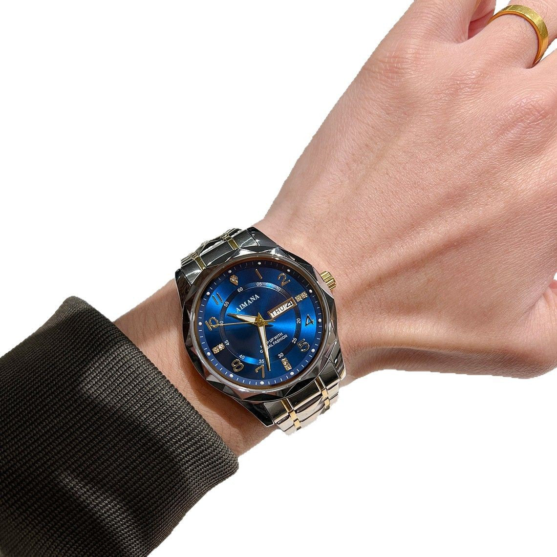 Casual High-End Business Dual Calendar Watch