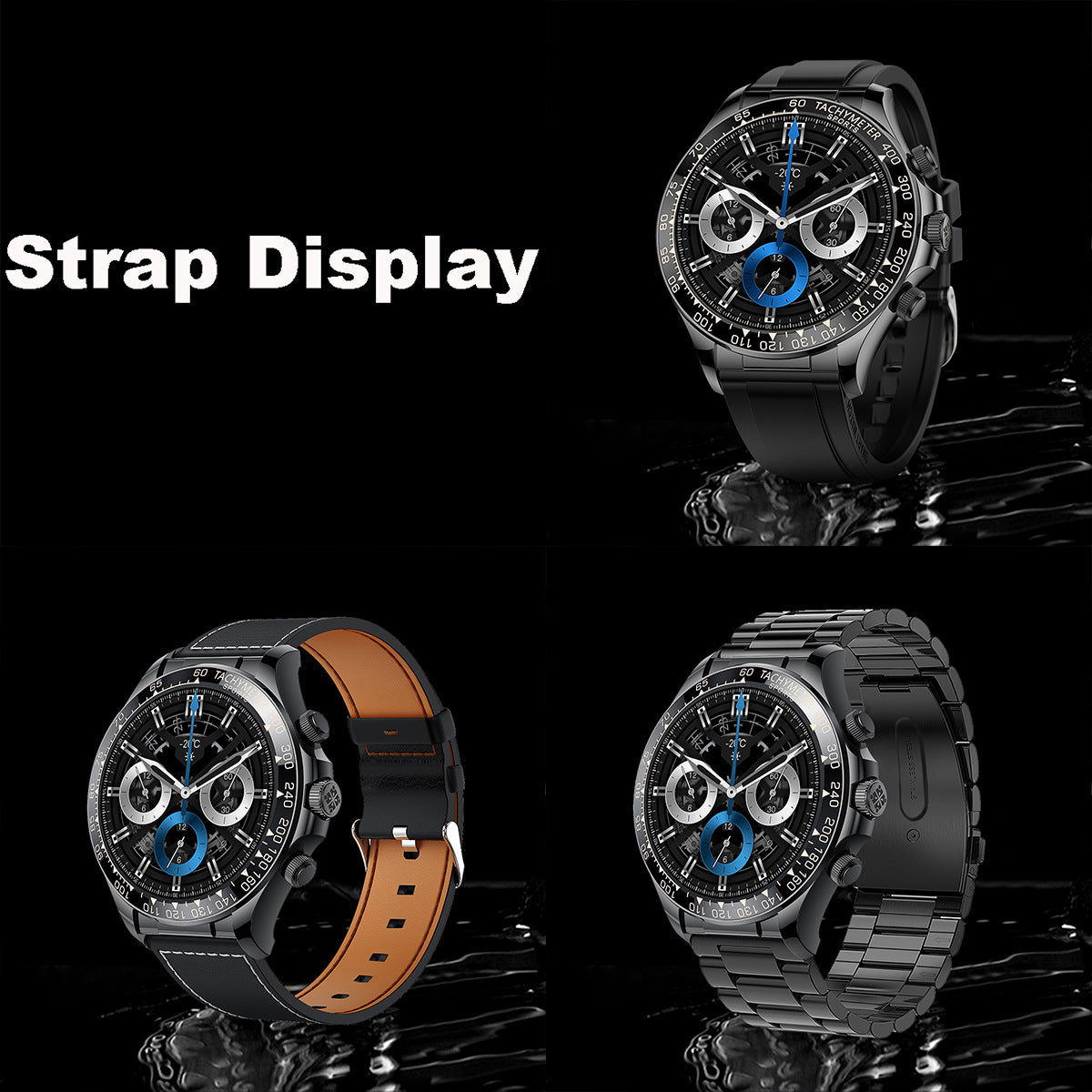 Écran rond Smart Watch EX108 Bluetooth Appel
