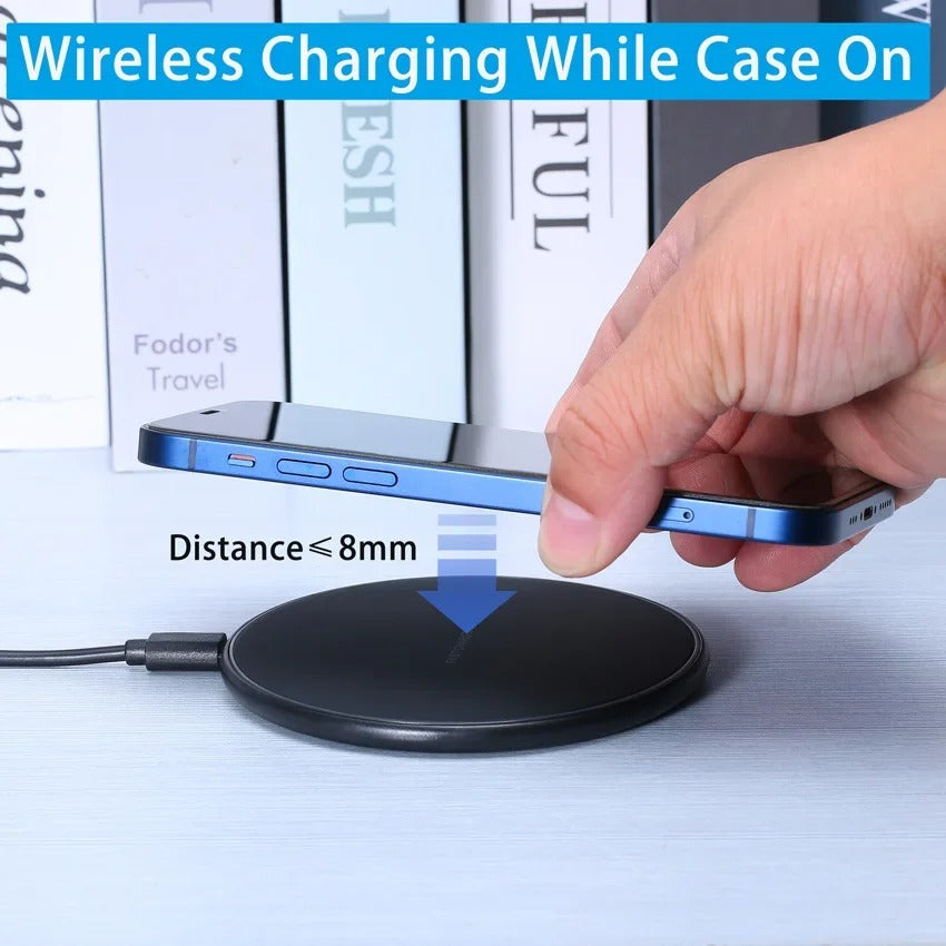 Chargeur sans fil rapide 30W pour 15 14 13 12 X Pro Max 8 Galaxy S23 Xiaomi charge sans fil