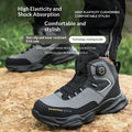 Confortable Chaussures de sécurité durables avec une boucle rotative à libération rapide