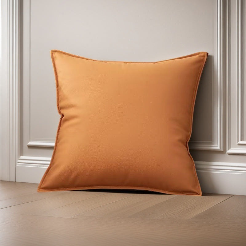 Coussin d'érable Coussin dossier oreiller Grande housse de boulon côté lit avec tissu coupé-pile