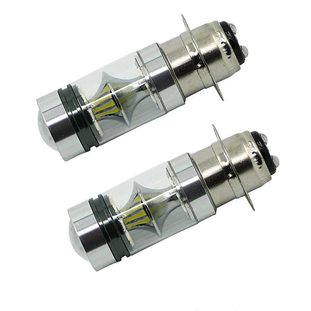 Led de moto lumière modifiée BA20W H6 100W 20SMD phare de moto à haute puissance