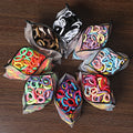 100 Sacs Sans couture Serviette pour enfants Anneau tresses Ne pas nuire cheveux Candy Couleur Rin