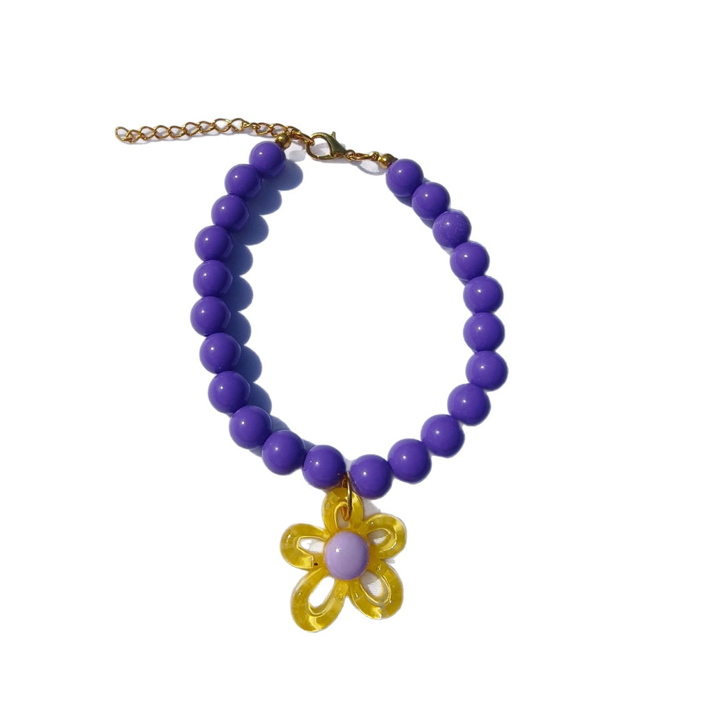 Collier dopamine perle de fleurs