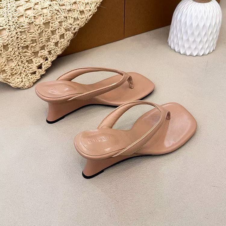 Femmes Style français String Pantoufles
