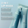 Refroidissement Masque à lèvres Peel-off Un traitement hydratant à lèvres Peel-off