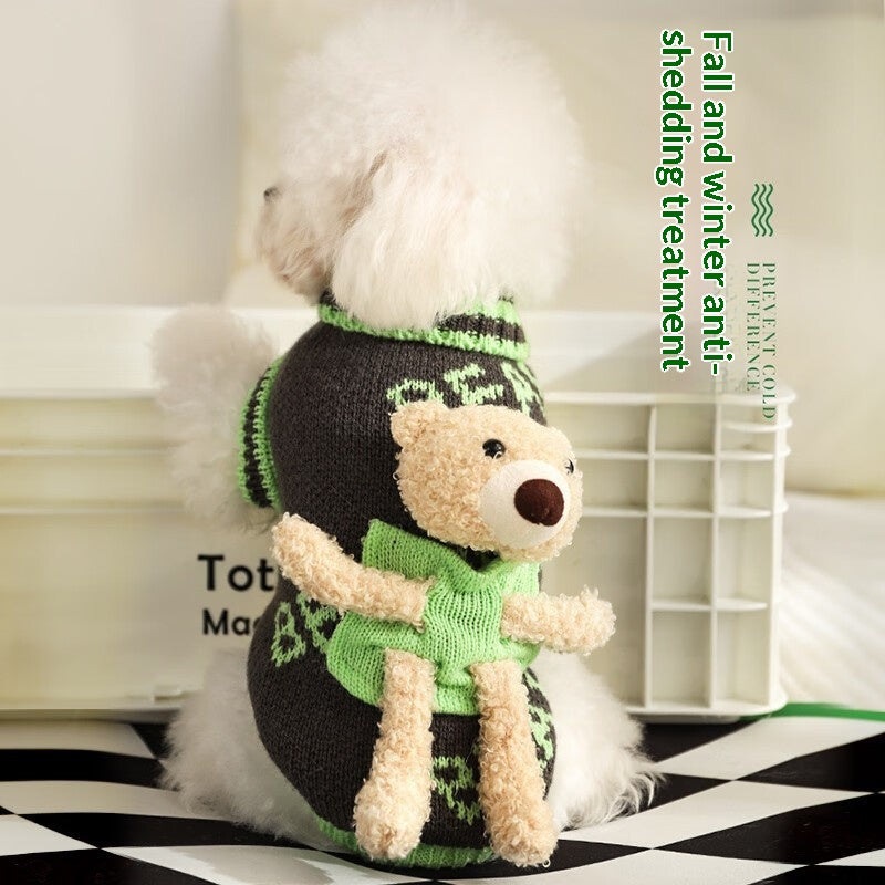 Vêtements de chien Automne Bichon Frise Puppy Chandail