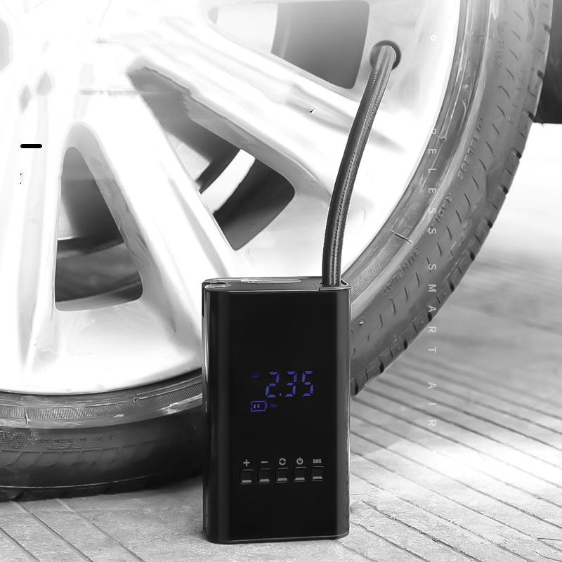 Voiture Mini Portable Electric Smart Wireless Gonflateur numérique