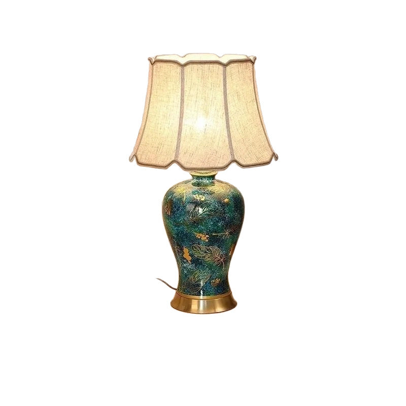 Chambre à coucher lit Lampe de table en céramique