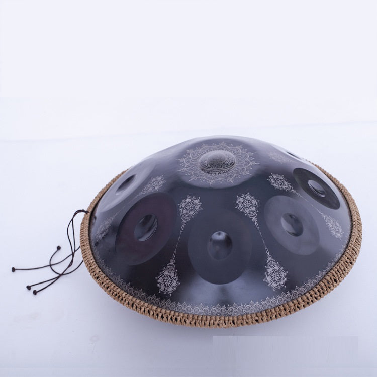 Mandala Version gravée Hand Disc Drum Instrument de musique