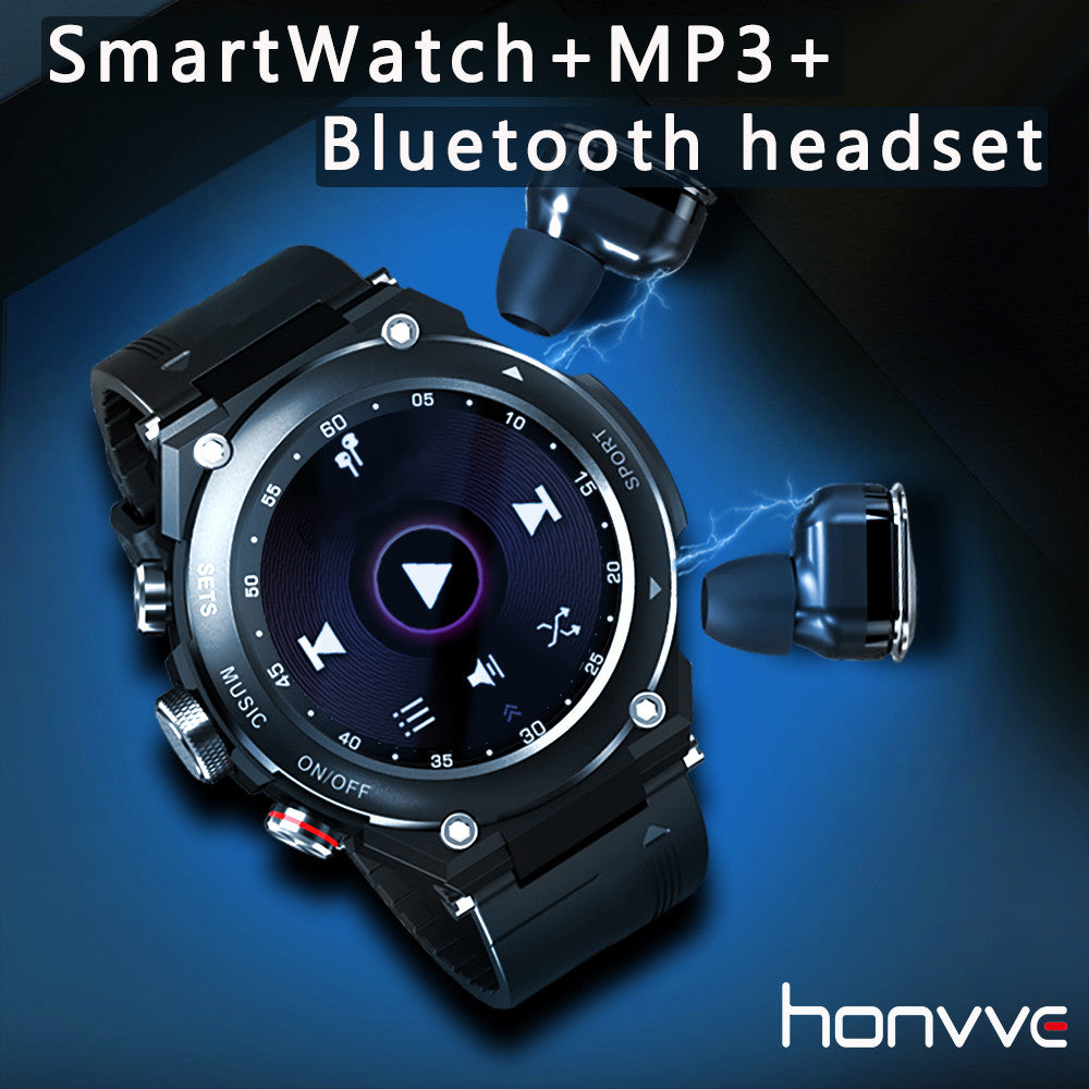 Le casque Bluetooth avec bracelet deux en un