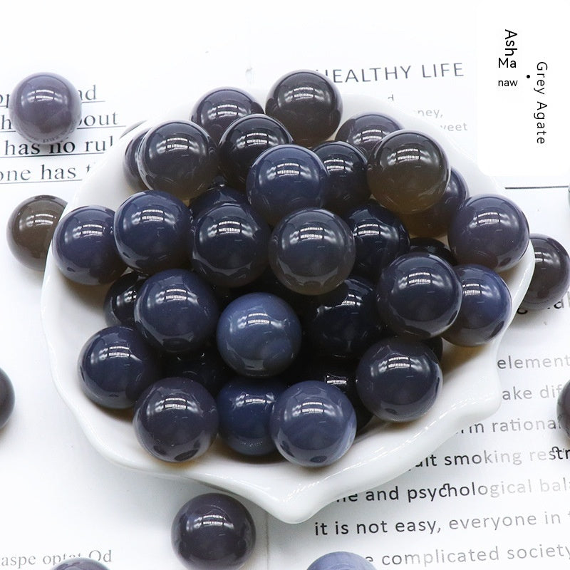 Perles naturelles en pierre non poreuses de l'agate de l'améthyste