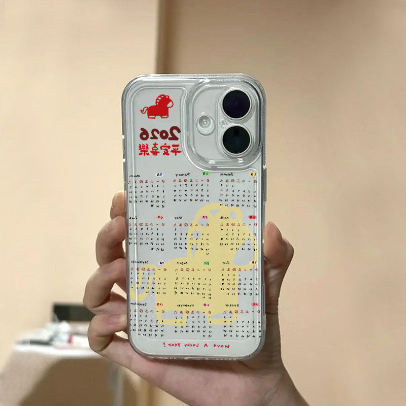 Calendrier de bureau Compatible Année 17 Pro Téléphone Case 1312