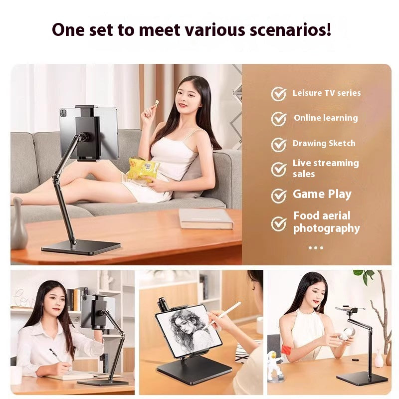Téléphone mobile plaque métallique support de bureau pratique Live Streaming Tir