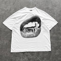 T-shirt en T-shirt rond homme Retro manches courtes