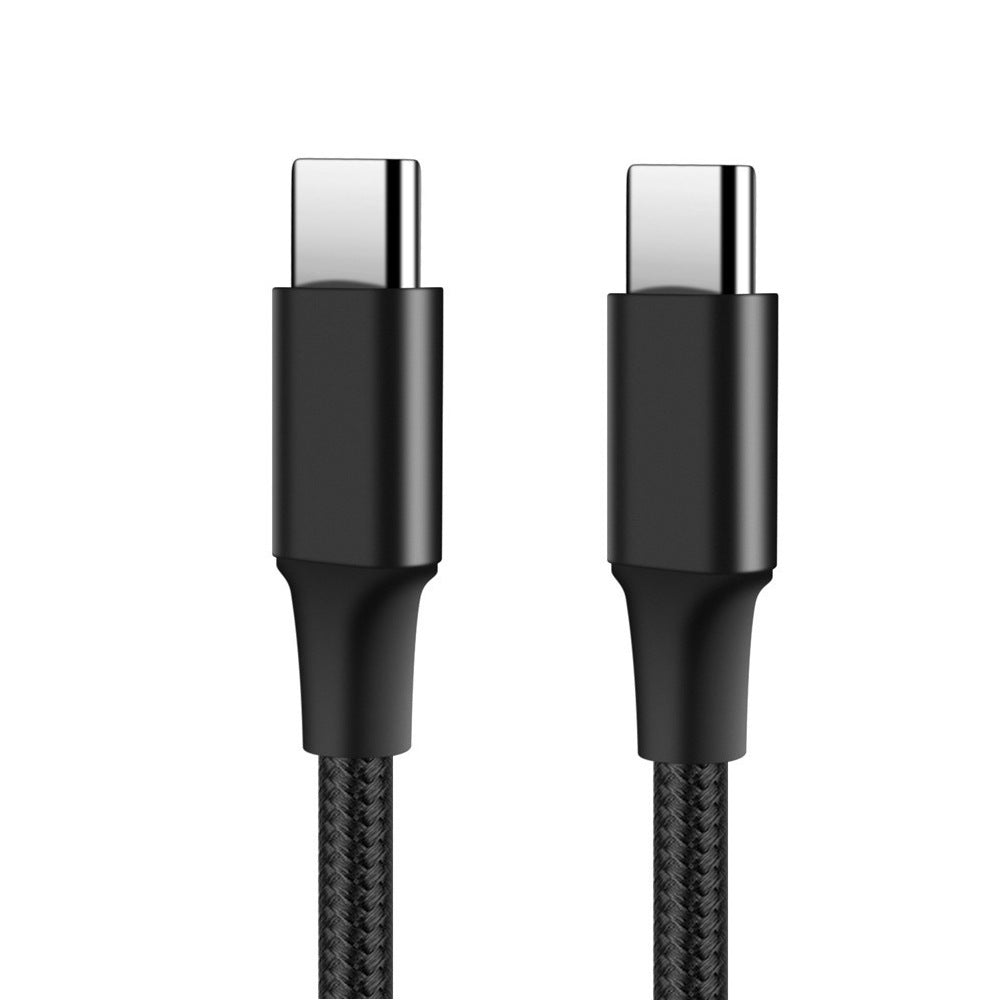 Dual-Ended Type-C Braided PD Fast Charging Data Cable