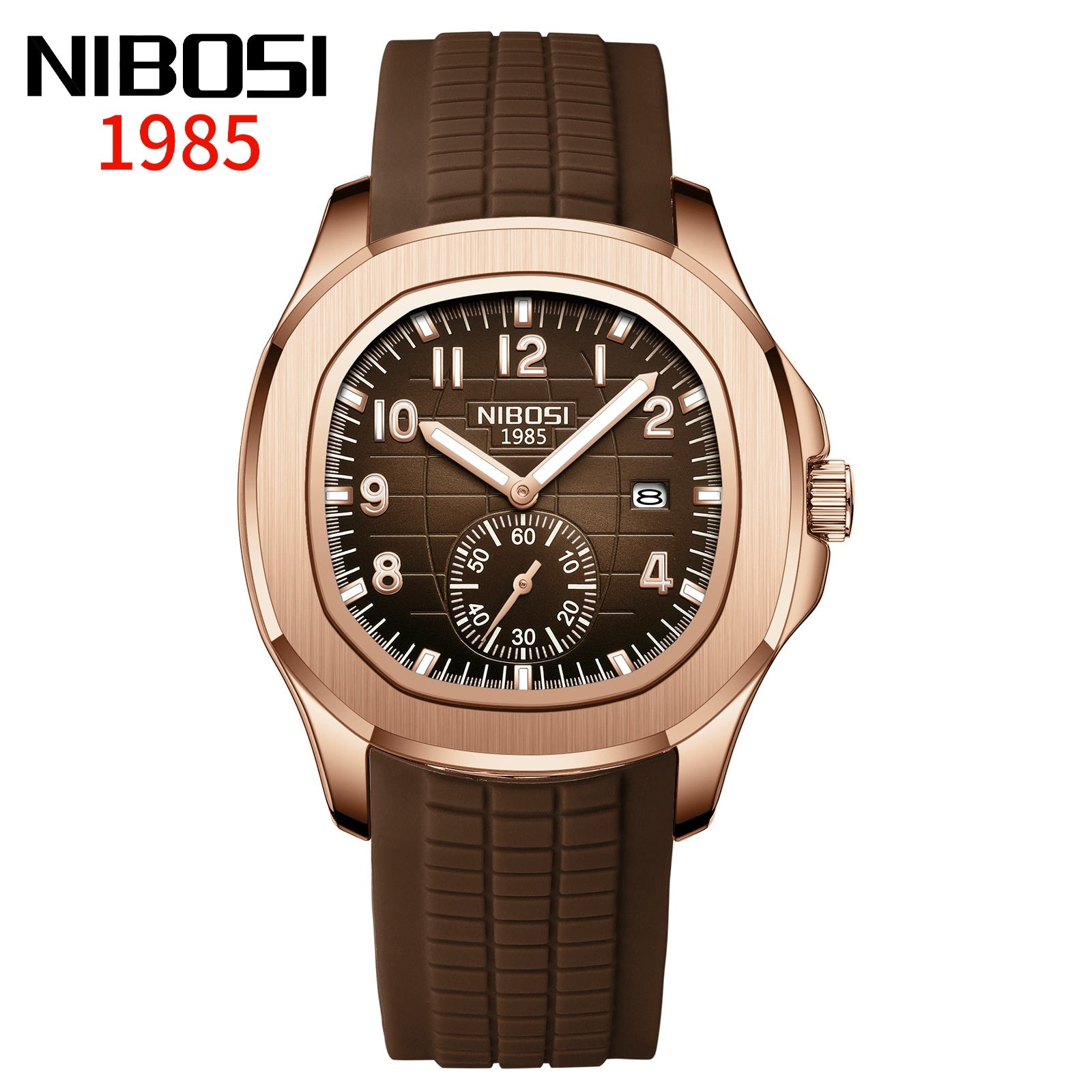 Montre Imperméable Lumineuse Quartz Homme multifonctionnelle
